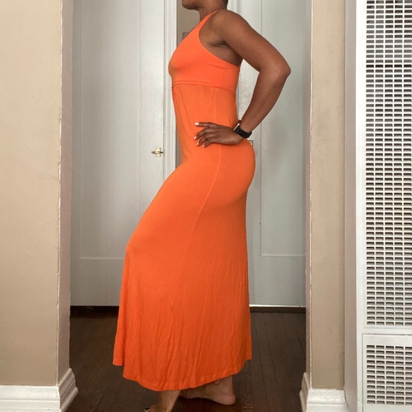 Calvin Klein Jersey Maxi Dress 2 - Picture 2 of 5